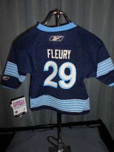   Fleury #29 Pittsburgh Penguins TODDLER 2T 4T Reebok Jersey 5BC  