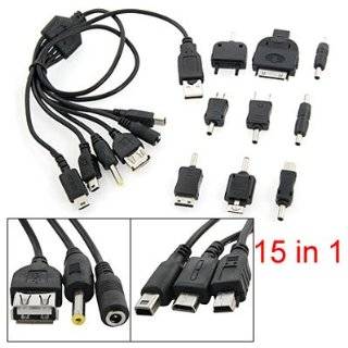Gino USB Multi Charger Data Cable Connector Blk for LG CE110 by Gino