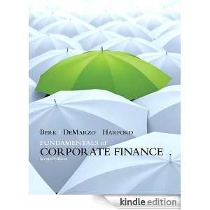 Fundamentals of Corporate Finance Peter DeMarzo, Jarrad Harford 