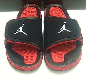 NIKE Jordan Hydro 2 Black Red Sandal Slippers 312527 020 Sz8 13  