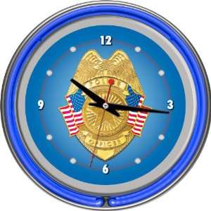     Game Room Products Neon Clocks American Heroes 