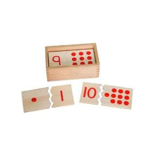  Montessori Number Puzzle 1 10 Toys & Games