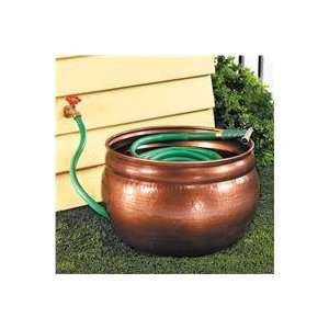    Garden Decor Hose Holders Iron Hose Pot Patio, Lawn & Garden
