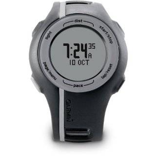 Garmin Forerunner 110 GPS Enabled Unisex Sport Watch (Black)