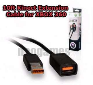 NEW* Xbox 360 Kinect Extension Cable 10ft 813048012092  