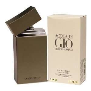 Acqua Di Gio By Giorgio Armani For Men. Eau De Toilette Spray 3.4 Oz 