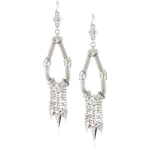  Belle Noel Glam Rock Crystal and Dagger Earrings Jewelry