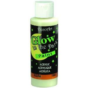  DecoArt DS50 10 Glow in the Dark Paint, 4 Ounce Arts 