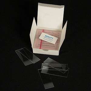 72 Glass Microscope Slides   SHIPS PRIORITY AT NO EXTRA CHARGE  