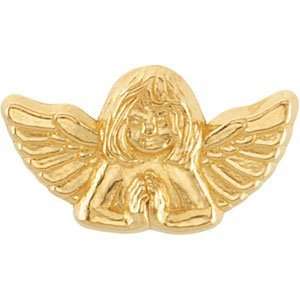   Angel Lapel Pin in 14K Yellow Gold, 