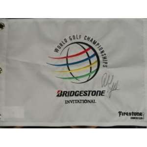   Invitational Pin Flag   Autographed Pin Flags
