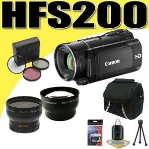  Canon VIXIA HF S200 Full HD Flash Memory Camcorder Wide Angle 