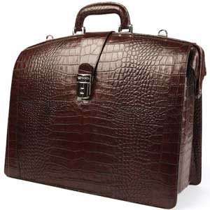  Bosca Kings Creek Partners Briefcase With Strap 