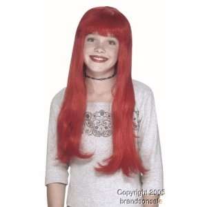  Kids Long Red Wig Toys & Games
