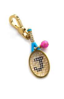 Juicy Couture Tennis Racquet Charm  