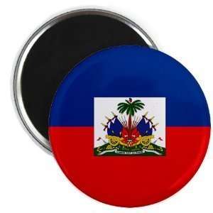  Creative Clam Haiti World Flag 2.25 Inch Fridge Magnet 