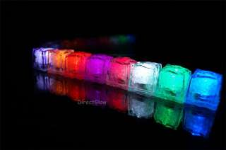 Set of 24 Litecubes Multicolor Light up LED Ice Cubes  