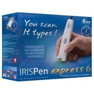   IRISPen   PC and Mac   Handheld Scanner Express 6   OCR Electronics