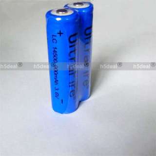   UltraFire 14500 AA 3.6V 900 mAh Lithium Rechargeable Battery Z  