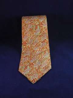 VINTAGE Liberty of London Floral Cotton Mens Neck Tie  