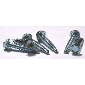 10 X 1 3/4 Self Drilling Screws / Unslotted / Hex Washer Head / #3 