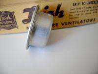   NOS ALUMINUM Exhaust Hole Louvered Vent Cover Trailer Leigh  