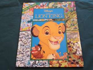 2003 hc Childrens Storybook DISNEYS THE LION KING LOOK AND FIND 