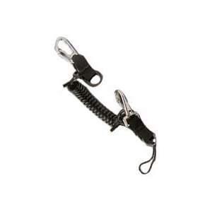   Innovative Stainless Steel Divers Clip W/ Coil Lanyard Sports