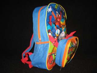   Mouse School Size Backpack and Lunch Box Set Donald Goofy Pluto  