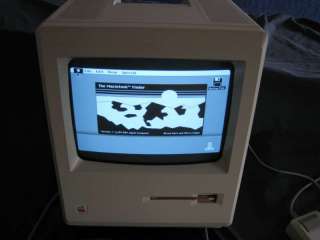 original macintosh finder floppy drive monitor all keys and keyboard