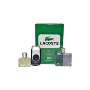  Lacoste Essential Sport by Lacoste for Men   3 pc Gift Set 