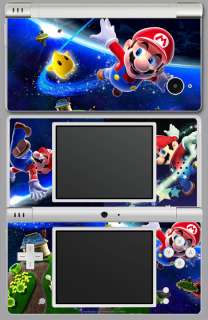 Nintendo DSi XL Super Mario Brothers Galaxy Game Skins bros dsixl 
