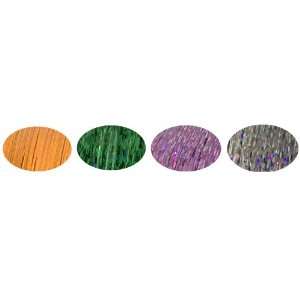   Green, Sweet Orange, Hot Silver, Violet Pearl + Hair Art PIn Tail Comb