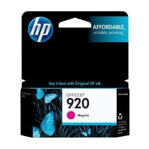  New   HP 920 Ink Cartridge   Magenta   V38782 Electronics