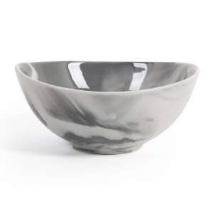  Nambe Butterfly II Marble Smoke Swirl Soup/Cereal Bowls, 4 