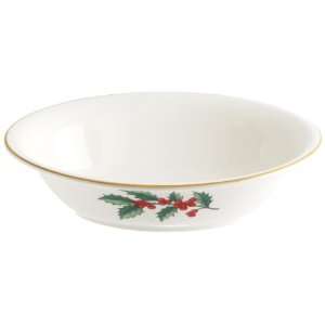  Pickard Holly Fine China Oval Vegetable Bowl, 9 1/2 