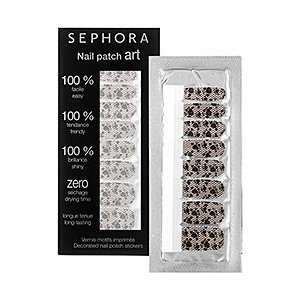 SEPHORA COLLECTION Nail Patch Art Color A01 French Dentelle (Quantity 