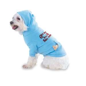Give Blood Tease a Bull Terrier Hooded (Hoody) T Shirt with pocket for 