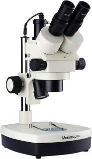 New 7x 45x Stereo Zoom Microscope with 5M Camera  