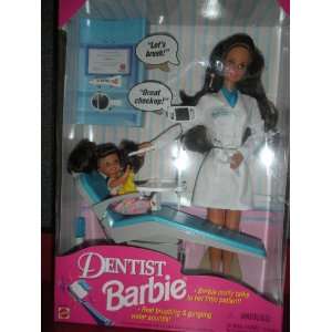  1997 Dentist Barbie Brunette Toys & Games