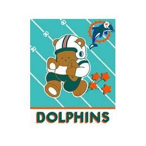  Northwest Miami Dolphins Acrylic Triple Woven Jaquard Baby 