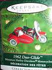 2000 Hallmark Mini Ornament HARLEY #2 1962 Duo Glide