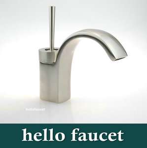 Brushed Nickel Series Faucet Bathroom Basin Sink Mixer Tap C  