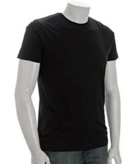 Alternative Apparel black pima jersey crewneck perfect t shirt 