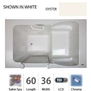 Jacuzzi F4N6036 CLR 5CH Y Oyster Finestra 60 x 36 Finestra Walk In 