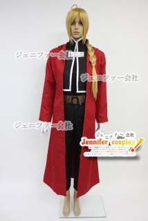 Fullmetal Alchemist Edward Elric cosplay Wig Costume 01  
