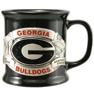  Georgia Bulldogs Black Ceramic Mug