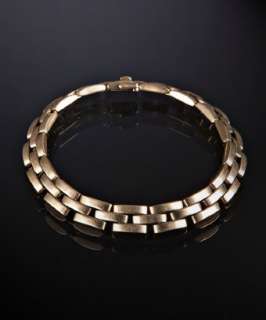 Cartier gold Panther link bracelet   