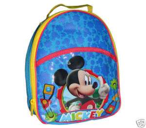 Disney Mickey Mouse Kids Soft Insulated Lunch Box Bag  