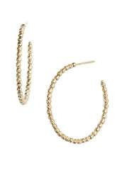 Lana Jewelry Medium Olivia Bead Hoop Earrings $935.00